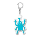 0-26のあおむし Acrylic Key Chain