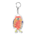 フクロウの住処　by atelier kinaのフクロウももちゃん Acrylic Key Chain