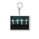 Ａ’ｚｗｏｒｋＳのGOLGOTHA OIL PAINTING Acrylic Key Chain