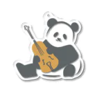 kunitachiviolinschoolの【透過】パンダくんのバイオリン Acrylic Key Chain