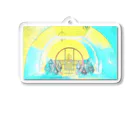 photo-foxの安らぎの場 Acrylic Key Chain