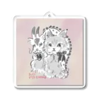 猫のきぬくんのお店の干支EMMA Acrylic Key Chain