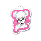 エド＝モンドのおだんごガール Acrylic Key Chain