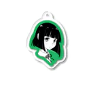 エド＝モンドのおかっぱガール Acrylic Key Chain