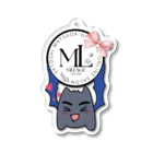 松田悟志のアートな小部屋のさとべぇmeets ML VILLAGE Acrylic Key Chain