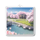 颯月の風景2 Acrylic Key Chain