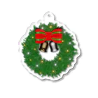 k-shopのクリスマスリース Acrylic Key Chain