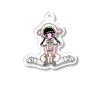 OshiKawaiiのめぇ〜^_^ Acrylic Key Chain