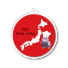 ayase_666のTEAM JAPAN みや吉 アクリルキーホルダー