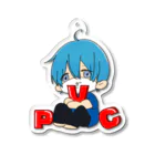 ぎわちん。屋のPVC持つぎわちん。 Acrylic Key Chain