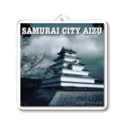 AIZUチャンネルのSAMURAI CITY AIZU 鶴ヶ城グッズ アクリルキーホルダー