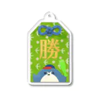 「つばめ魂」公式オンラインショップのルリ坊 必勝お守り Acrylic Key Chain