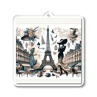 HappyHub Online ShopのEiffel Tower アクリルキーホルダー