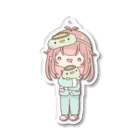 おととのぱじゃまおとと Acrylic Key Chain