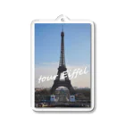 mituaのtour Eiffel Acrylic Key Chain