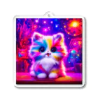 colorfulのrainbow cat アクリルキーホルダー