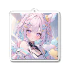 *˚𝔑𝔶𝔲𝔫𝔤𝔢𝔩𝔰 𝔰𝔥𝔬𝔭のパステル猫耳少女① Acrylic Key Chain