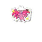 エジ＊スクねっとのピンドラちゃん Acrylic Key Chain