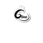 とろっと "G lines'' shopの【G lines】ロゴ Acrylic Key Chain