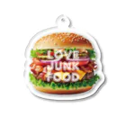 northfieldのLOVE JUNK FOOD Acrylic Key Chain