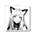 レイカランクの猫ガール Acrylic Key Chain