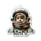 POSTA15の宇宙冒険隊 アクリルキーホルダー