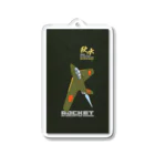 NYAO_AVIATIONの幻の極地戦闘機 秋水（shusui）（陸軍第70空戦隊仕様）スマホケース Acrylic Key Chain