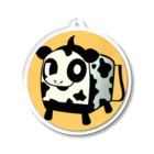 AKテイストのCow キュービック アクリルキーホルダー