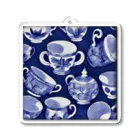 (っ◔◡◔)っ ♥ Le Petit Trésor ♥の花の詩カップ(The Flower Poetry Cup) Acrylic Key Chain