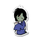 な人🦎🎴のむがいてゃん（激辛へにゃver） Acrylic Key Chain