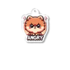 ぷるぱらの【ぽめちい】シリーズ （Angry バージョン） アクリルキーホルダー