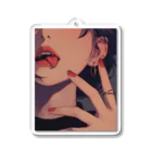 ハチドリ(HACHIDORI)のTongue Piercing アクリルキーホルダー