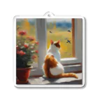 makoto240のCats LIFE Acrylic Key Chain