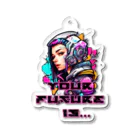 Dis GuapのYFI Acrylic Key Chain