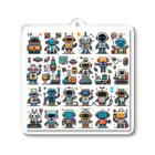 ロボットグッズshopのロボットいっぱい３！ Acrylic Key Chain