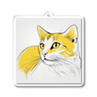 SerenDの猫スケッチ　たまにゃん Acrylic Key Chain