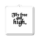 TaDan_StoreのFly free and high. Acrylic Key Chain