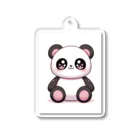 rumina kiraのピンクパンダ🐼スンスン Acrylic Key Chain