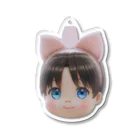 ちーの売り場のちびともちゃんをかわいくアレンジしたアクリルキーホルダー Acrylic Key Chain