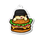 バーキン君のバーキン君　ハンバーガーver. アクリルキーホルダー