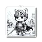 われらちきゅうかぞくのナイト キャッツ(Knight Cats) Acrylic Key Chain