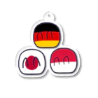 Shop of Haatania Ball (Polandball)のﾎﾟｰﾗﾝﾄﾞﾎﾞｰﾙ色々 Acrylic Key Chain