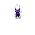 メロンパン猫の宇宙に連れてってくれる猫 Acrylic Key Chain