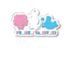 Scream♂ゲームCHショップのFrozen Takoyaki Logo Acrylic Key Chain