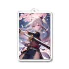 K-zuFACTORYのSAKURa-桜戦姫- Acrylic Key Chain