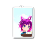 ioringoの店の猫耳っ娘 Acrylic Key Chain