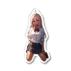 ヴィヴィオの膝をつく Acrylic Key Chain