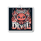 bellzebubu (bbb)のDEVIL アクリルキーホルダー