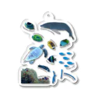 L_arctoaの沖縄の海の生き物 Acrylic Key Chain