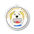 こぶし屋さんの美輪犬 Acrylic Key Chain